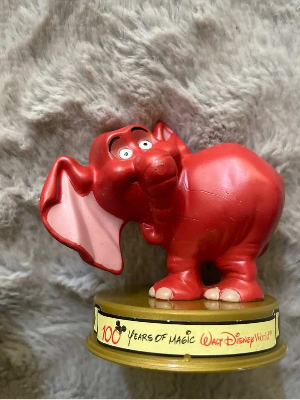 Disney Character Figurine Collection - Yellow, Black, Red Accents 2023 McDonalds